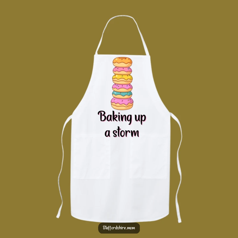 Funny Staffordshire Donut Apron: Sweet Fun in the Kitchen