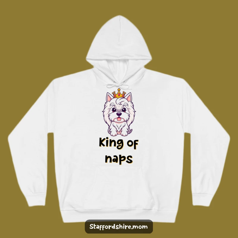 Funny Royal Staffy Hoodie, Cozy Regal Dog Sweatshirt, Perfect Funny Gift