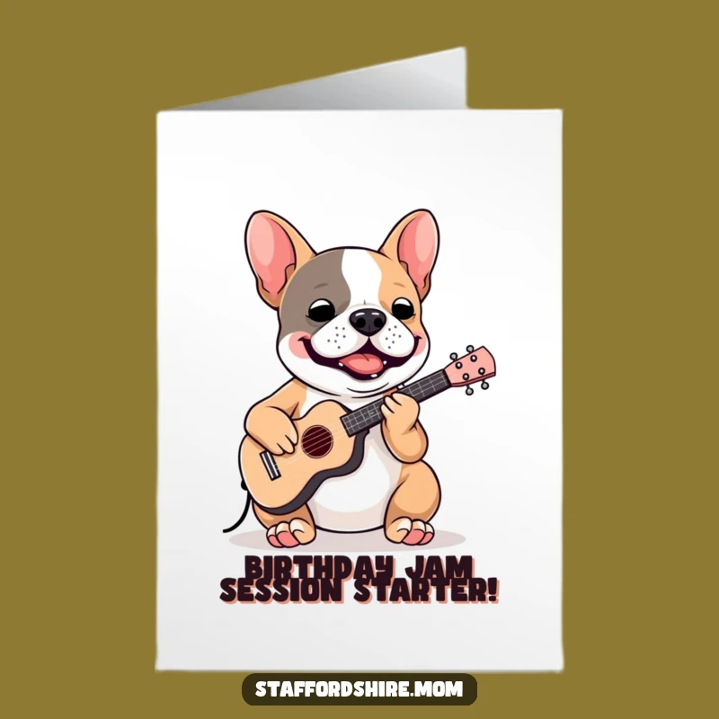 Free Printable Birthday Card: Musical Staffy for a Hilarious, Tuneful Downloadable Gift