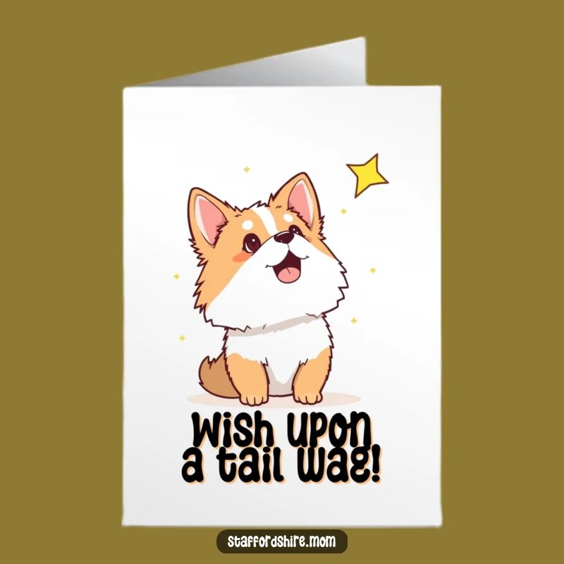 Free Printable Birthday Card: Staffordshire Starstruck Wonder Funny Downloadable Gift